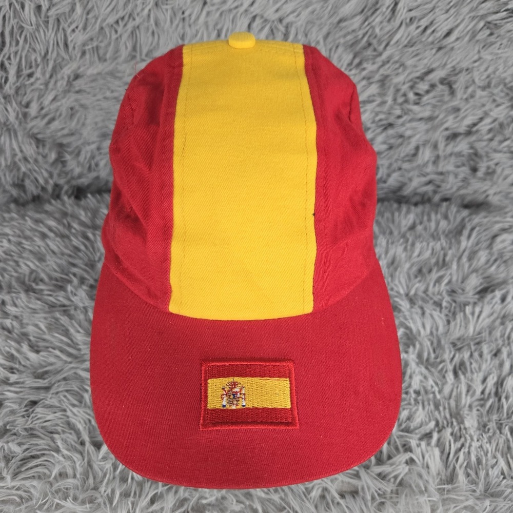 Red and Yellow Flag Baseball Cap - Unbranded